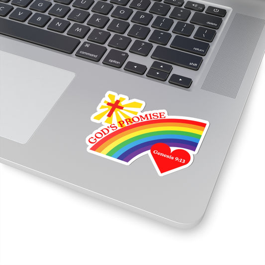 God's Promise Rainbow Stickers