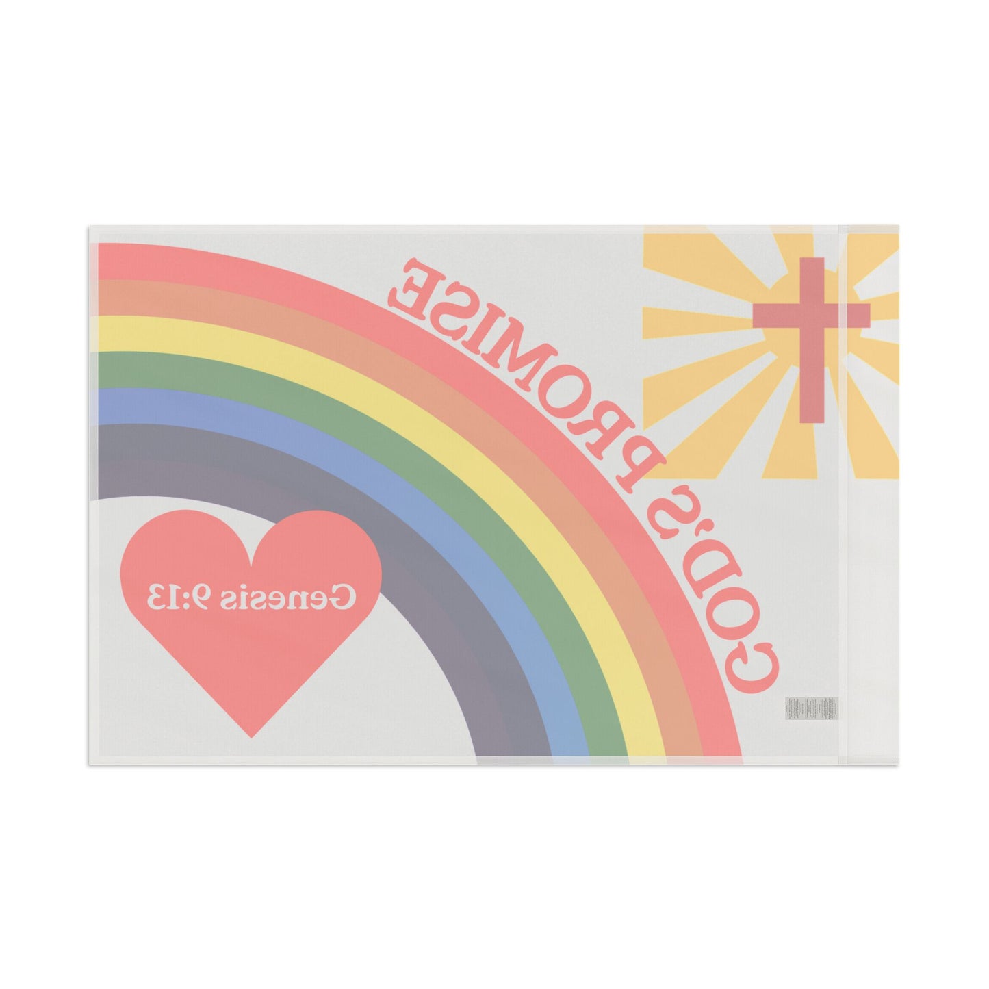 God's Promise Rainbow Flag