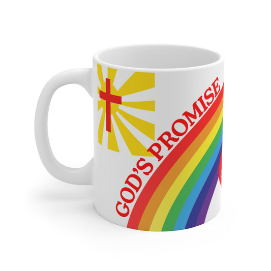 God's Promise Rainbow 11 oz. Mug